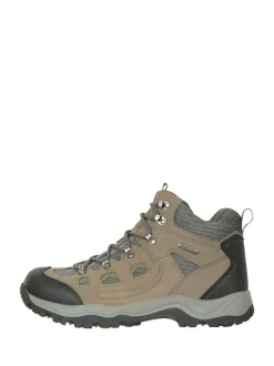 Mountain Warehouse - Chaussures de randonnée Adventurer imperméables pour homme Vert clair Sale