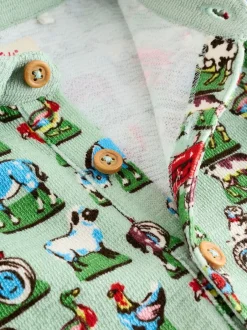 Next Vert Farm à col - Barboteuse Kidston 100% Cotton Cath Online