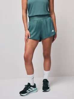 adidas Vert foncé - short tissé Hyperglam Sale