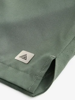 Next Vert kaki - 7 Inch - Short de sport Active Gym