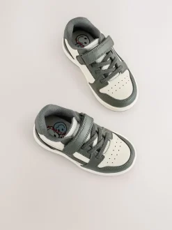 Next Vert kaki - Baskets à lacets élastiques à fermeture tactile Hot