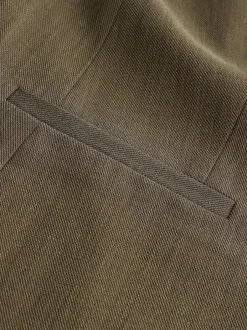 Next Vert kaki - Blazer Gilet croisé Sale