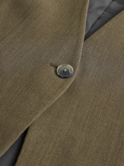 Next Vert kaki - Blazer Gilet croisé Sale