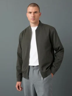 Next - Blouson bomber élégant Vert kaki Discount