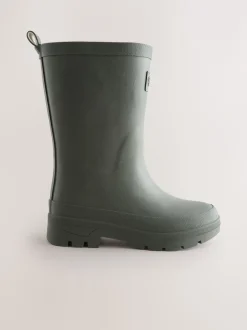Next Vert kaki - Bottes en caoutchouc doublées Outlet