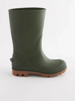 Next - Bottes en caoutchouc classiques Vert kaki Discount