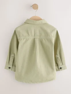 Next Vert kaki - Ensemble chemise et t-shirt à manches longues (3mois-7ans) Best