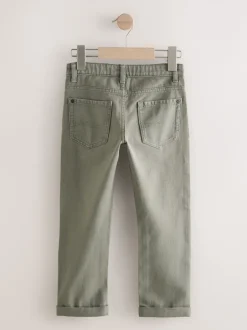 Next - Jeans extensibles (3-17yrs) Vert kaki
