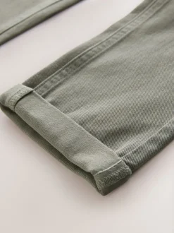 Next - Jeans extensibles (3-17yrs) Vert kaki