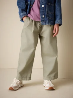 Next Vert kaki - Pantalon Barrel Pullon (3-16ans) Best