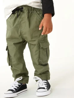 Next Vert kaki - Pantalon cargo doublé (3mths-7yrs) Best