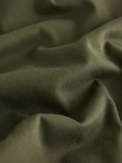 Next Vert kaki - Pantalons chinos extensibles à double pli Online