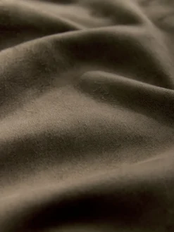 Next Vert kaki - Short long en faux daim Sale