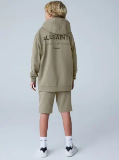 smALLSAINTS - Oversized Underground Pullover Sweat-shirt à capuche Vert kaki Best