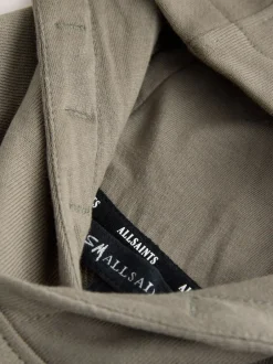 smALLSAINTS - Oversized Underground Pullover Sweat-shirt à capuche Vert kaki Best