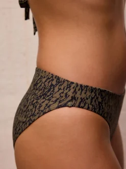 Next - Bas de bikini Vert kaki/noir Online