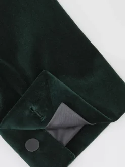 Reiss Vert émeraude - Apsara Blazer en velours à boutonnage simple habillé Best