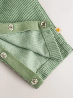 Next - Ensemble salopette et body en velours côtelé (0mois-2ans) Vert motif ferme Best