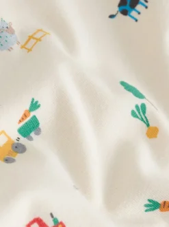 Next - Ensemble salopette et body en velours côtelé (0mois-2ans) Vert motif ferme Best