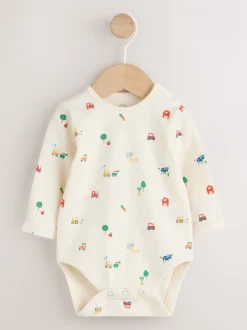 Next - Ensemble salopette et body en velours côtelé (0mois-2ans) Vert motif ferme Best