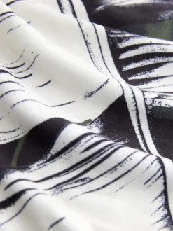 Next Vert motif feuilles - Pyjama confortable à manches longues Online