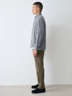 Next - Slim Fit (Slim Fit) - Pantalon chino stretch Vert olive Online