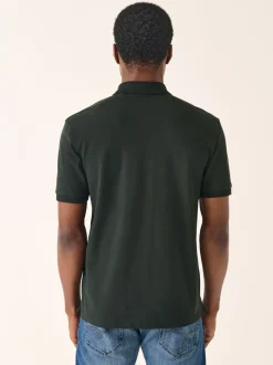 Next - Slim Fit (Slim Fit) - Polo Manches courtes Pique Vert olive riche
