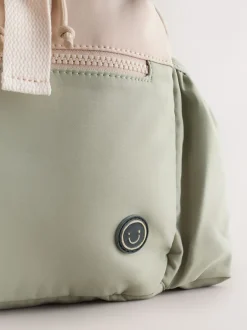 Next Vert sauge Color-block - Petit sac à dos Online