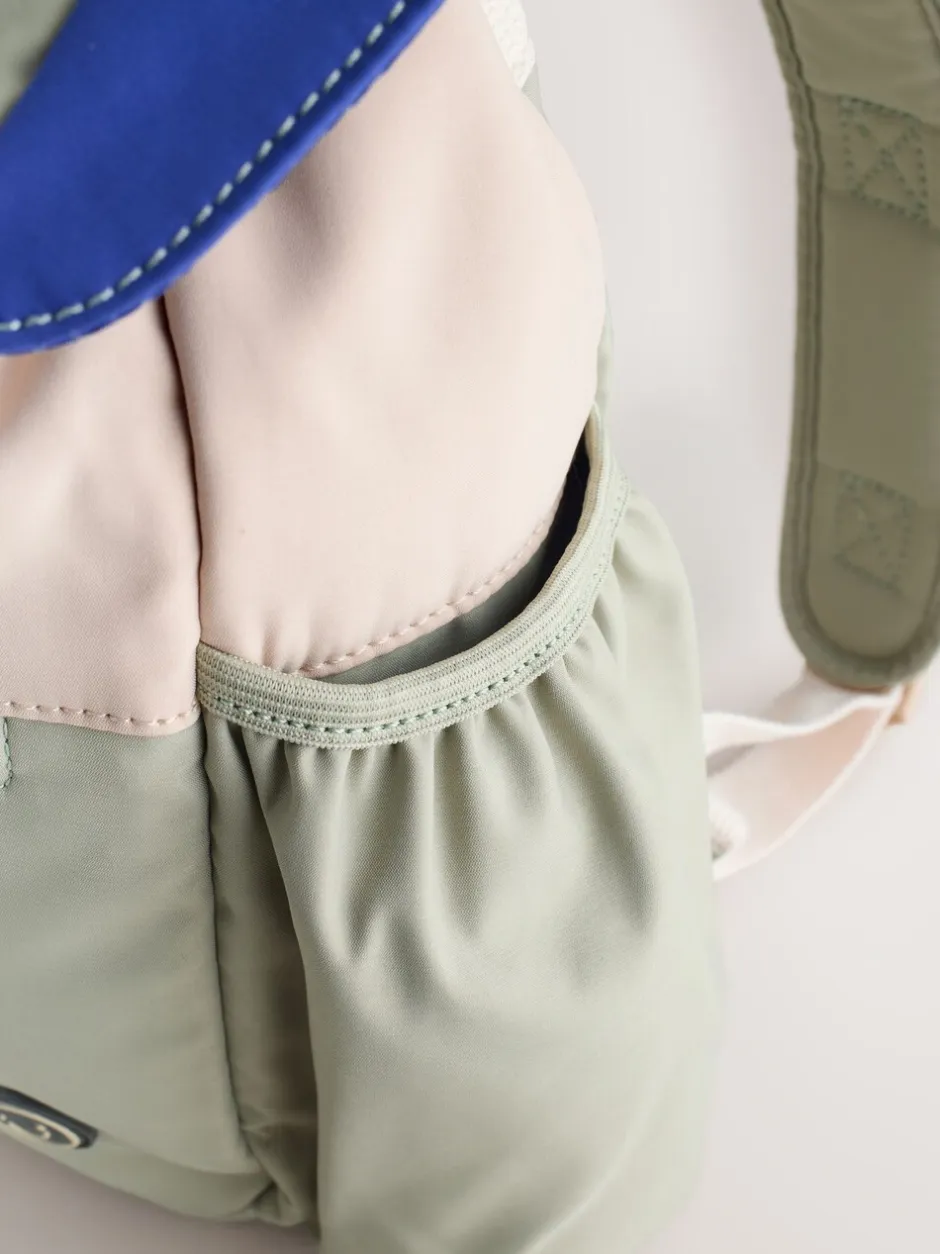 Next Vert sauge Color-block - Petit sac à dos Online