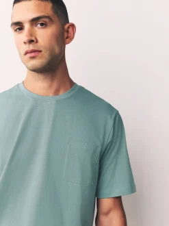 Next Vert sauge/gris ardoise - Ensemble de 2 pyjamas longs ouverts en jersey Clearance