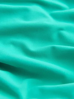 Next Vert turquoise - Haut de bikini plongeant DD+ noué sur le devant Discount