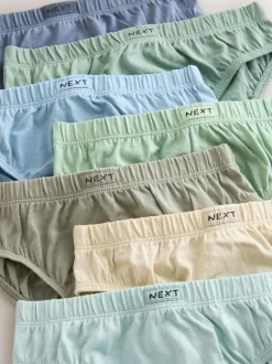 Next Vert/Bleu - Slip en coton 100% 7 Paquet (1.5-16ans) Online