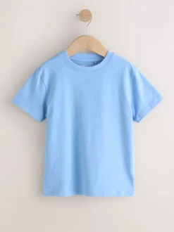Next - Lot de 4 t-shirts à manches courtes (3-16 ans) Vert/bleu/jaune/violet Outlet