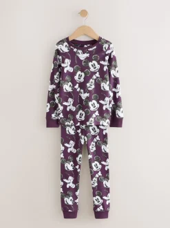 Next Vert/écru Mickey Mouse - Lot de 3 pyjamas Snuggle sous licence (9mois -10ans) Best