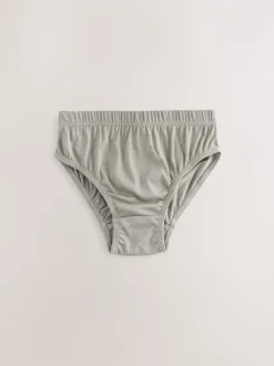 Next Vert/Écru Rayure - Paquet de slips 5 (1.5-16ans) New