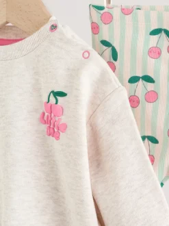 Next Vert/Gris - Ensemble 2 Pieces pour Sweat-shirt et Leggings BÉBÉ (0mois-2ans) Clearance