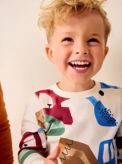 Next - Lot de 3 pyjamas Snuggle courts (9mois-10ans) Vert/Orange Transport