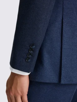 MOSS Veste de costume en flanelle habillée