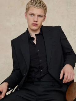 River Island Veste de costume slim unie Sale