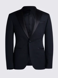 DKNY Veste de smoking Coupe ajustée à revers crantés New