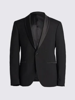 MOSS Veste de smoking slim à revers châle Discount