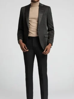 Antique Rogue Veste d'intérieur Pied-de-poule Large Online