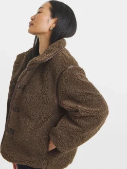 JD Williams Veste en peau de mouton en peluche Hot