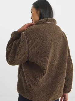 JD Williams Veste en peau de mouton en peluche Hot