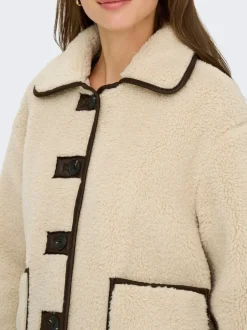 JDY Veste en sherpa Clearance