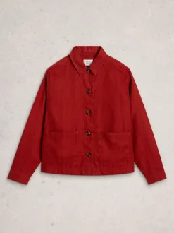 White Stuff Veste Isabel en lin Outlet