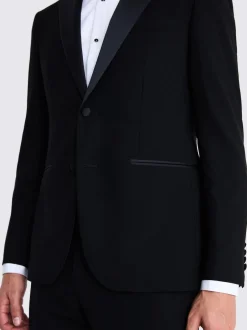 MOSS Vestes de costume Ajusté en laine à revers crantés Online