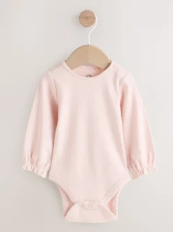 Next Vichy rose / chocolat - Body à manches longues et salopettes bébé Ensemble 2 pièces (0mois-2ans) Outlet
