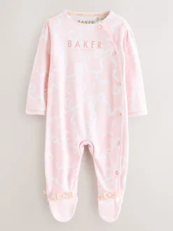 Baker by Ted Baker - Lot de 3 dors-bien vieux rose Sale
