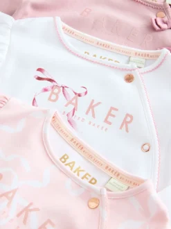 Baker by Ted Baker - Lot de 3 dors-bien vieux rose Sale
